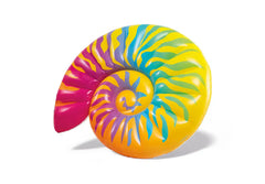 Rainbow Seashell Inflatable Pool Float