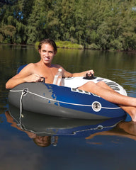 River Run® 1 Inflatable Floating Lake Tube - Blue