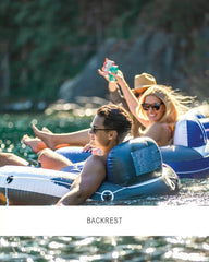 River Run® Connect Inflatable Floating Lake Lounge