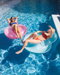 Pillow-Back Inflatable Floating Lounges - Assortment