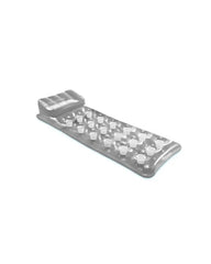18-Pocket Suntanner Inflatable Floating Mat - Gray