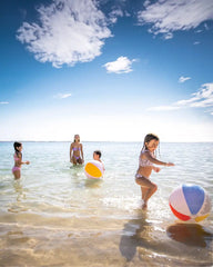 Glossy Panel Inflatable Beach Ball - 20"