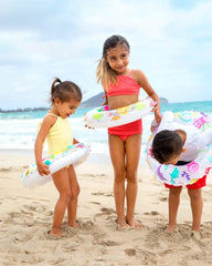 Lively Print Inflatable Swim Rings - Assortment