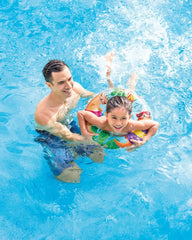 Transparent Inflatable Swim Rings - Assortment