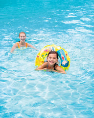 Transparent Inflatable Swim Rings - Assortment