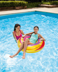 Swirly Whirly Inflatable Pool Swim Tubes - Assortment