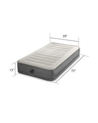 13in Twin TruAire Comfort Plush Air Mattress with Fiber-Tech