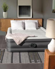 TruAire® Air Mattress 18" Queen with Built-In Electric Pump
