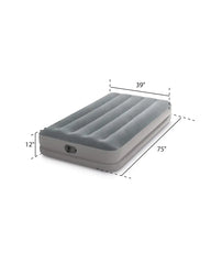 12" Twin Dura-Beam® Standard Prestige Air Mattress with Built-In USB Electric Pump