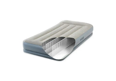 12in Twin Dura-Beam® Standard Pillow Rest Air Mattress with Built-In Electric Pump