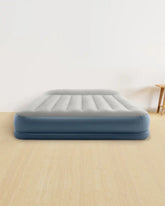 12in Queen Dura-Beam® Standard Pillow Rest Air Mattress with Built-In Electric Pump