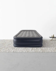 16.5" Twin Dura-Beam® Plus Deluxe Pillow Rest Air Mattress with Built-In Electric Pump