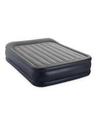 Dura-Beam® Plus Deluxe Pillow Rest Air Mattress 16.5" Queen with Built-In Electric Pump