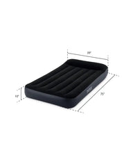 10" Twin Dura-Beam® Standard Pillow Rest Air Mattress with Built-In Electric Pump