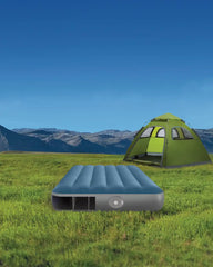 10in Twin Dura-Beam Prestige Downy Air Mattress with Rechargeable Pump