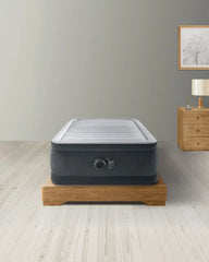 18" Twin Dura-Beam® Deluxe Comfort-Plush Air Mattress with Built-In Electric Pump