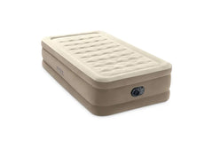Dura-Beam® Deluxe Ultra Plush Air Mattress 18in. Twin with Built-In Electric Pump