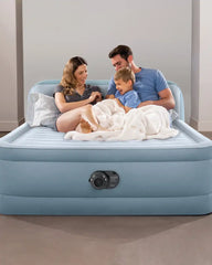 18in Dura-Beam Ultra Queen Plush Headboard Air Mattress with Fiber-Tech