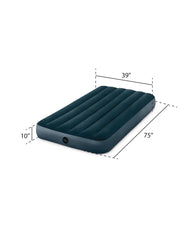10" Twin Dura-Beam® Standard Midnight Green Downy Air Mattress (Pump Not Included)