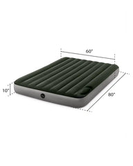 10" Queen Dura-Beam® Standard Downy Air Mattress with Built-In Foot Pump