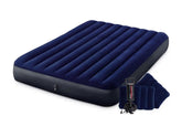 10" Queen Dura-Beam Standard Downy Easy Comfort Air Mattress with Hand Pump