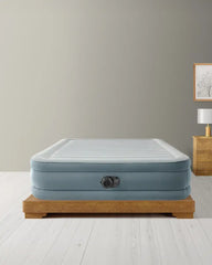 Dura-Beam® Deluxe Premium Comfort Air Mattress 18" Queen with Built-In Electric Pump