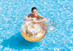 Glitter Mega Chill Float Inflatable Cooler