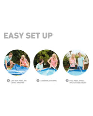 Rectangular Frame Above Ground Pool - 7'2" x 4'9" x 23"