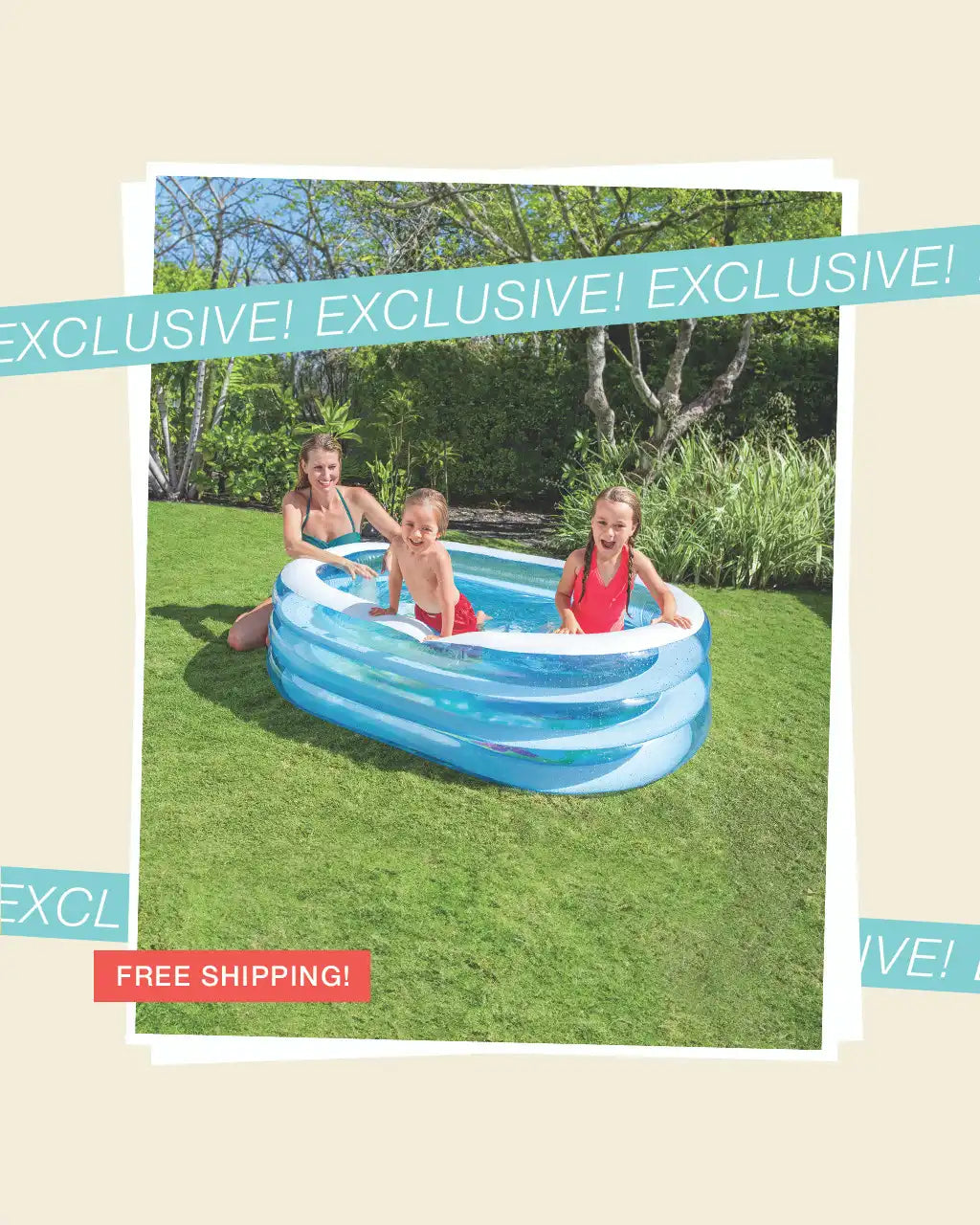 My Sea Friends Inflatable Kiddie Pool