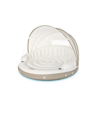 Canopy Inflatable Pool Island Float